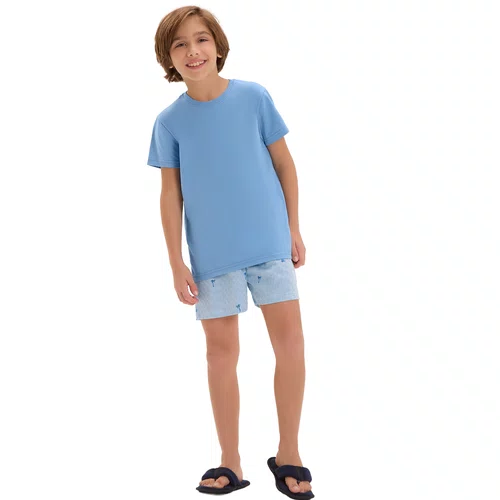 Pijama Infantil Menino Coqueiros Cor Com Amor
