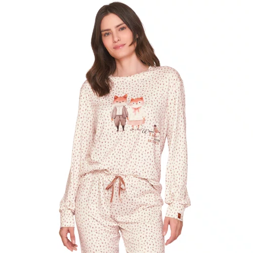 Pijama Jogger Feminino All Print Cots Cats Lua Lua