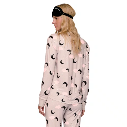 Pijama Jogger In The Clouds Bege Lua Lua