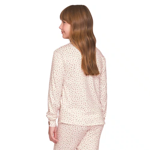 Pijama Jogger Infantil Feminino All Print Cots Cats Lua Lua