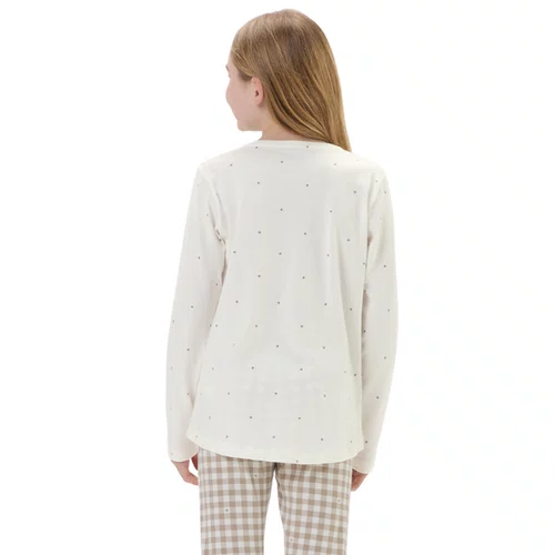 Pijama Kids com Legging Composê Pinguins Fofos Cor com Amor