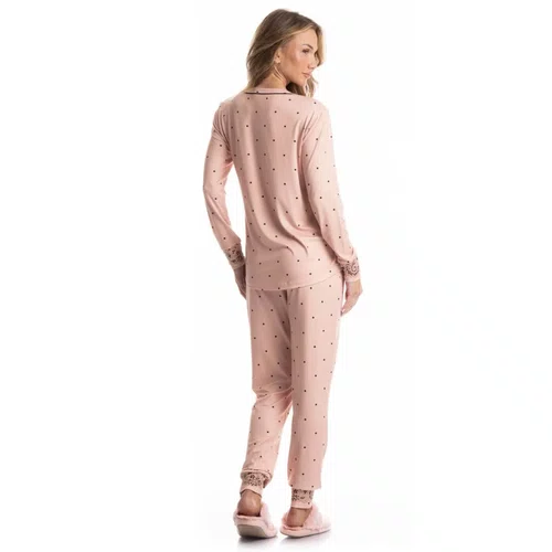 Pijama Laura Longo Poás Rosa Claro Daniela Tombini