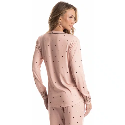 Pijama Laura Longo Poás Rosa Claro Daniela Tombini