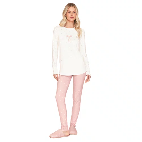 Pijama Legging Feminino Poá Lovely Lua Lua
