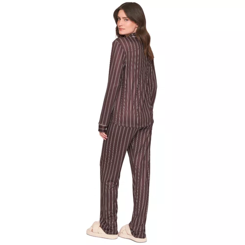 Pijama Longo Aberto Chic Harmony Lua Lua