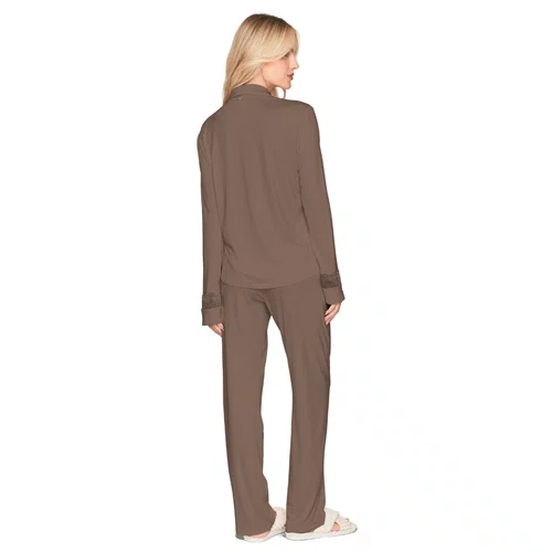 Pijama Longo Aberto Serenity Nut Lua Lua
