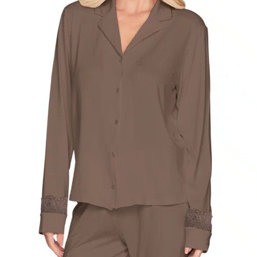 Pijama Longo Aberto Serenity Nut Lua Lua
