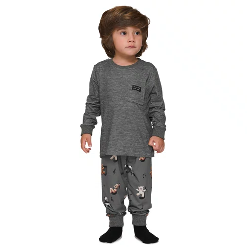 Pijama Longo Baby Boy Music On Lua Lua