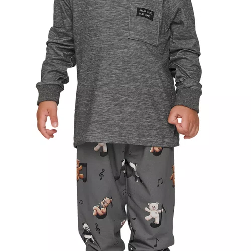 Pijama Longo Baby Boy Music On Lua Lua