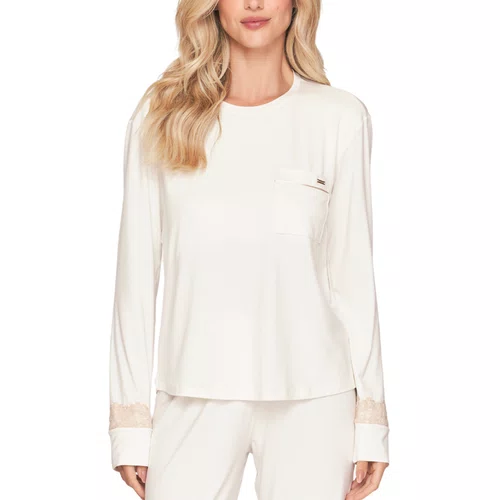 Pijama Longo Comfort Serenity Off White Lua Lua