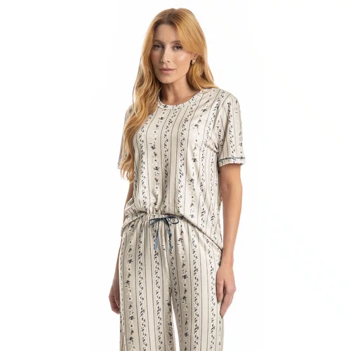 Pijama Nina Capri Flores Daniela Tombini