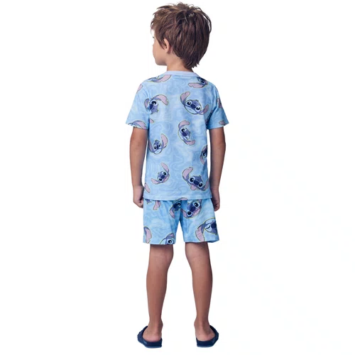 Pijama Ondas Azul Stitch Youccie