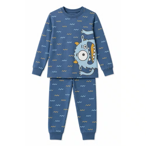 Pijama Teen Algodão e Modal Bicho Papão Dedeka