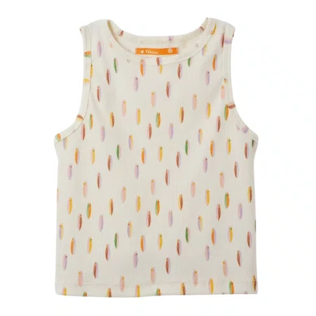 Regata Ribana Leve Pranchinhas Off White Farm Futura