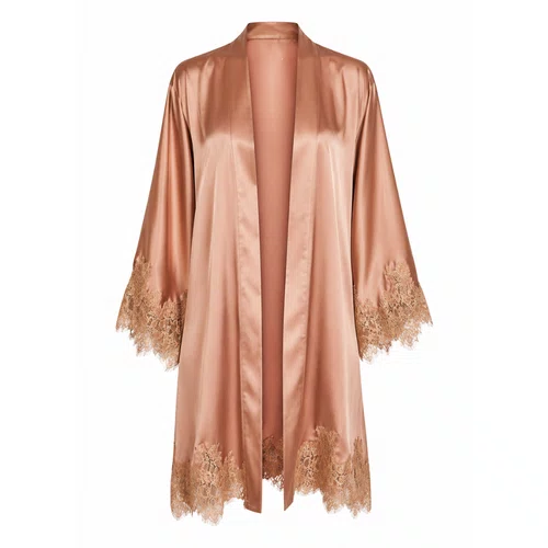 Robe Cetim Curto Chocolat Revedenfant