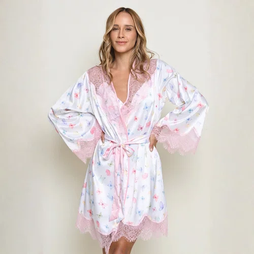 Robe Isabela Borboletas Miss Victtoria