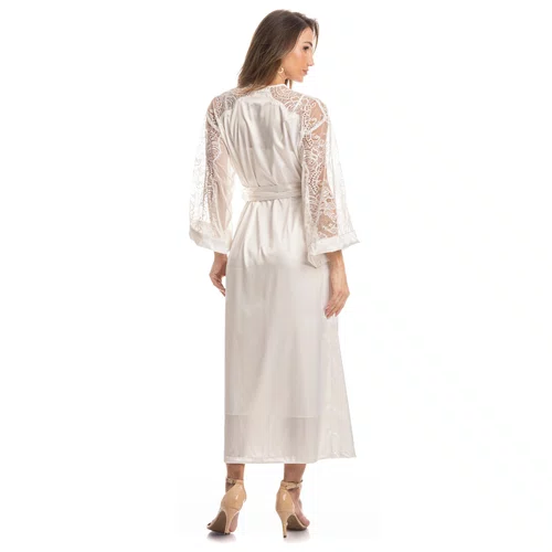 Robe Jasmim Cru Midi Daniela Tombini