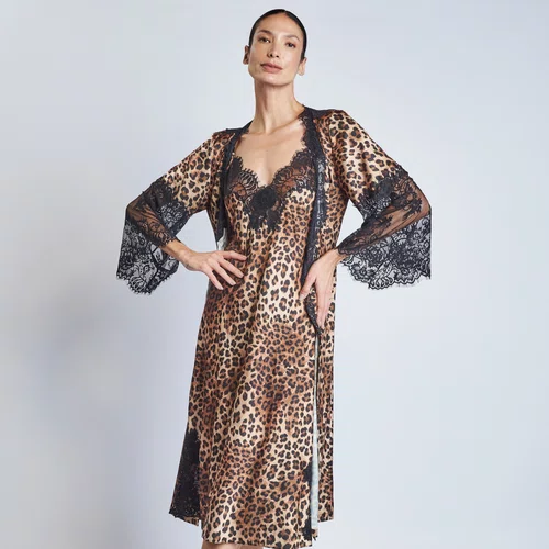 Robe Midi Cetim Panther Revenfant