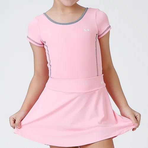 Saia Luiza Ballet Rosa Siri Sport