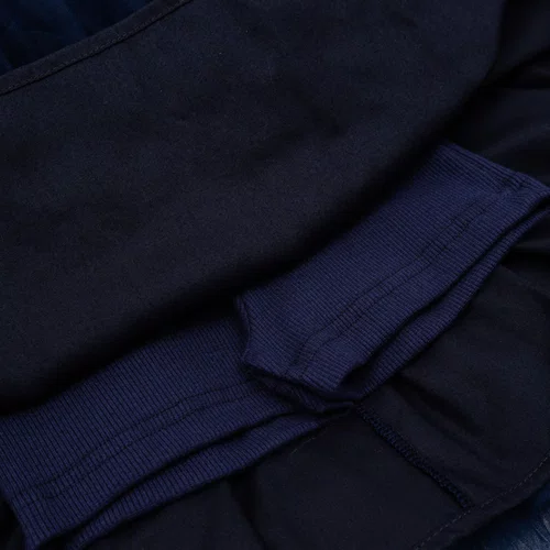 Saia Short Tule Babado Frufru Marinho Pituchinhus