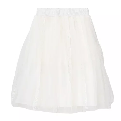 Saia Short Tule Renda Aplicada Pituchinhus