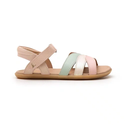 Sandália Couro Petal Candy Dream Tip Toey Joey