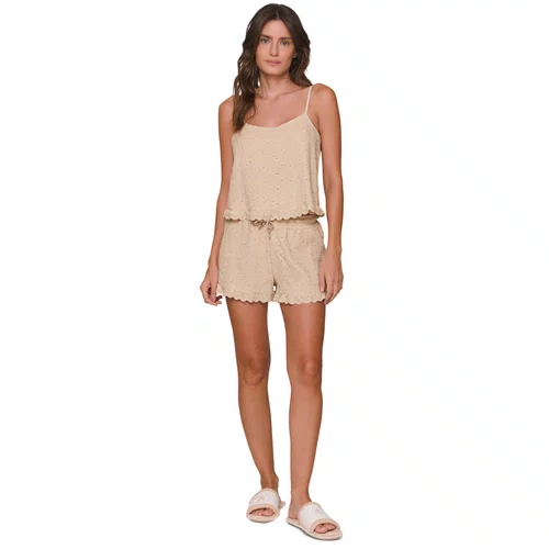Short Doll Touch Of Grace Laise Bege Lua Lua