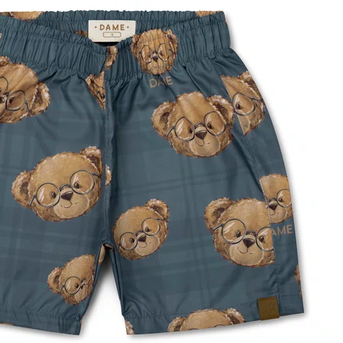 Short Impermeavel Teddy Xadrez Dame