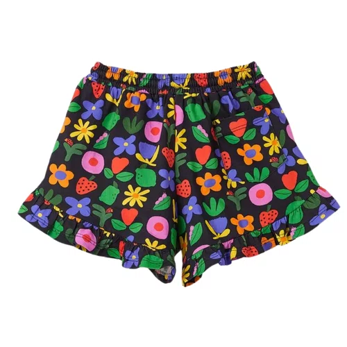 Short Malha Jardinzin Preto Fabula