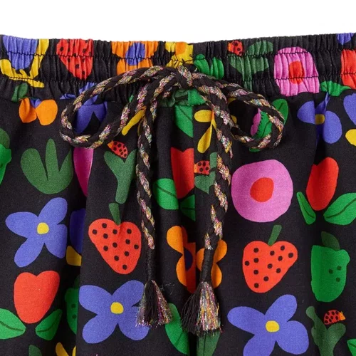 Short Malha Jardinzin Preto Fabula