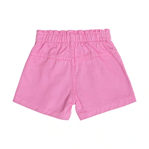 Shorts Sarja Rosa Cherry Momi