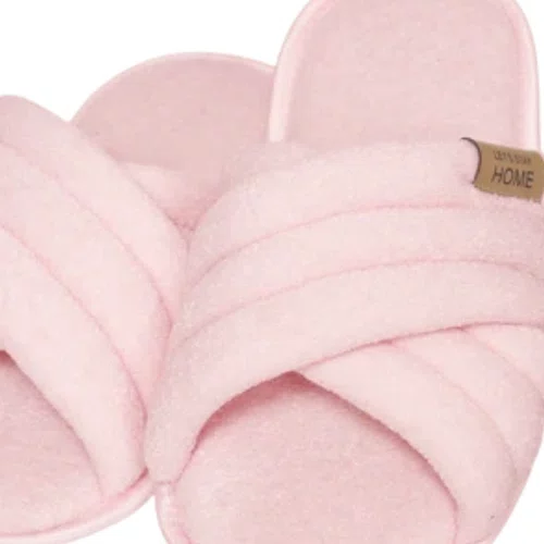 Slider Feminino com Tiras Cruzadas Yogurt Lua Luá