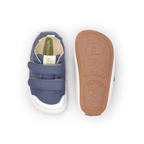 Tenis Bossy Lona Green Azul Klein Tip Toey Joey