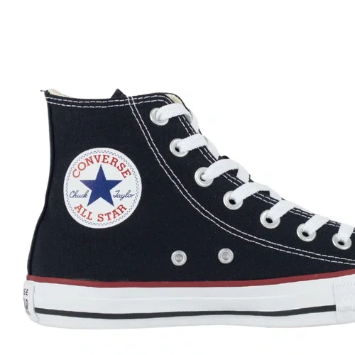 Tenis Cano Alto Classic Preto Kids All Star