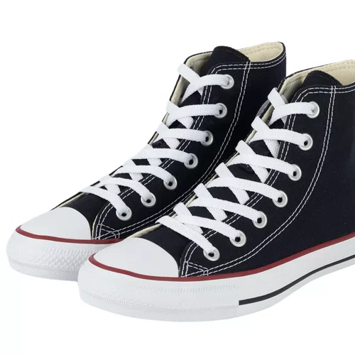 Tenis Cano Alto Classic Preto Kids All Star