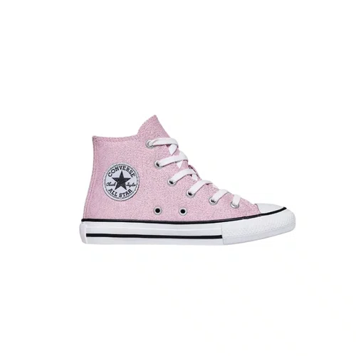 Tênis Cano Alto Rosa Brilhante All Star