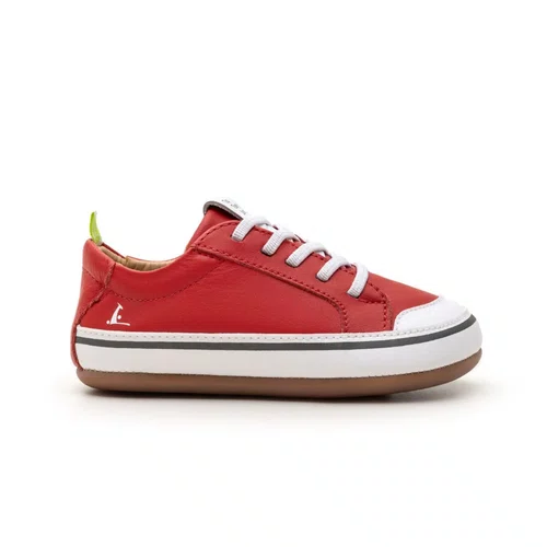 Tênis Couro Funky 20 Vermelho Tomate Tip Toey Joey
