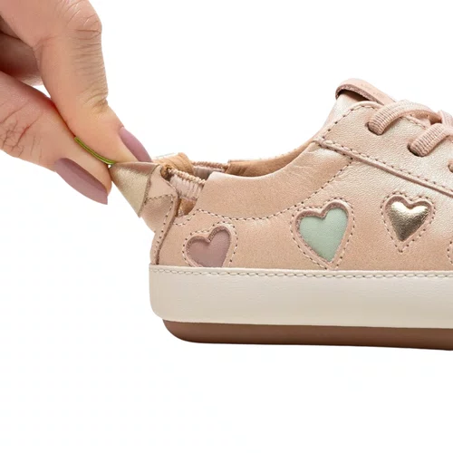 Tênis Couro Love 4 All Candy Cream Tip Toey Joey