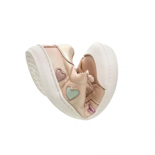 Tênis Couro Love 4 All Candy Cream Tip Toey Joey