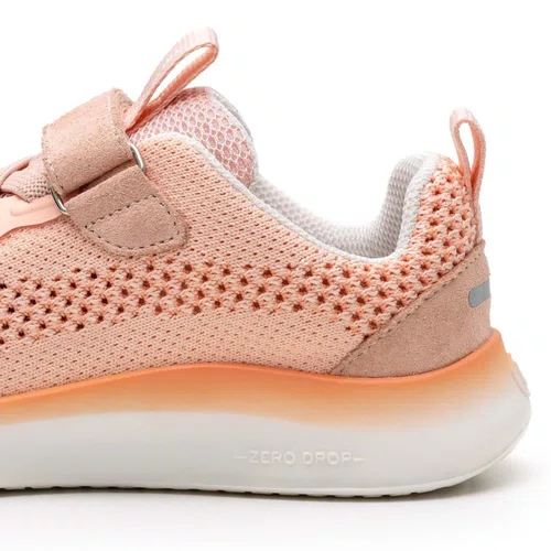 Tênis Esportivo Infantil Move One Salmon Knit Tip Toey Joey