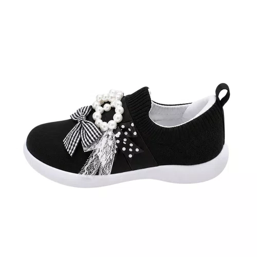 Tênis Knit Multi Laços Preto Pituchinhus