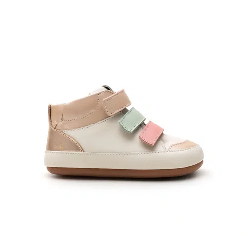 Tenis Metropoly Cano Alto Tapioca Pink Lake Mint Tip Toey Joey