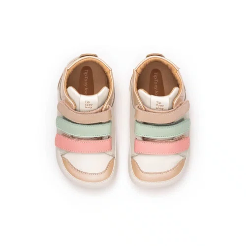 Tenis Metropoly Cano Alto Tapioca Pink Lake Mint Tip Toey Joey