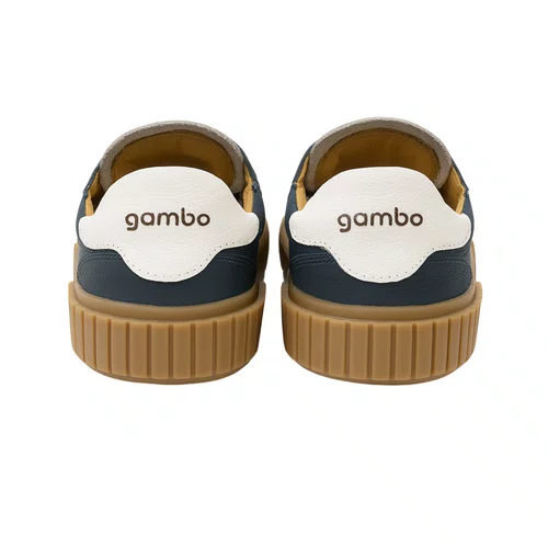 Tenis Rally Azul Marinho Com Branco Gambo