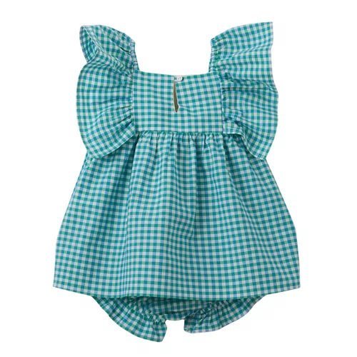 Vestido Bebê Bordado Estrela do Campo Fábula