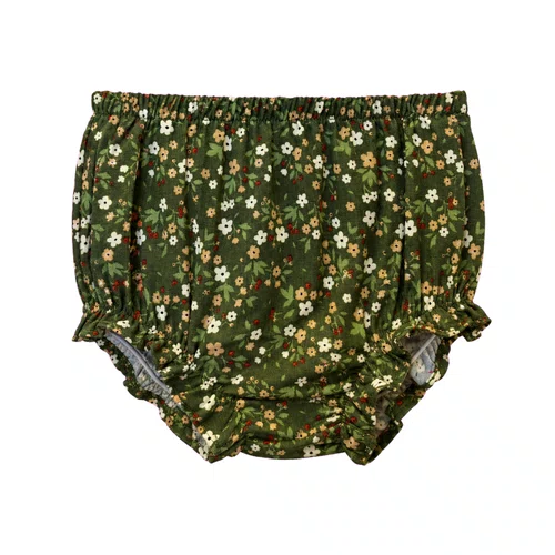 Vestido Bebê Gola Bordada Floresta Giverny Primo Bambino