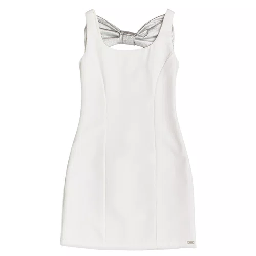 Vestido Branco Laço Prata Alfaiataria I Am