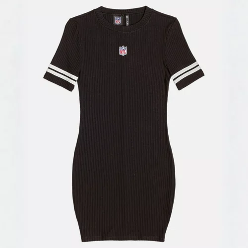 Vestido Canelado NFL Preto Authoria