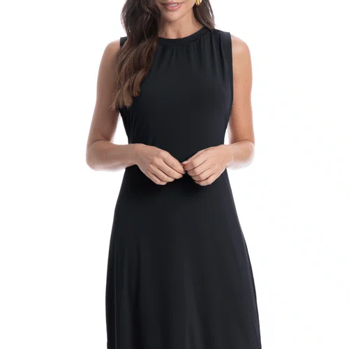 Vestido Castelli Preto Daniela Tombini