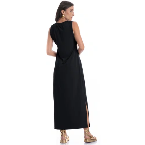 Vestido Castelli Preto Daniela Tombini